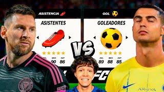 ¡MÁXIMOS ASISTENTES vs MÁXIMOS GOLEADORES en FIFA!