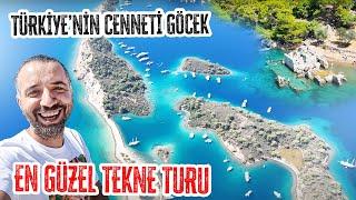 WE WERE FASCINATED BY TURKEY'S MOST BEAUTIFUL BOAT TOUR ROUTE! Fethiye Göcek 12 Islands Tour