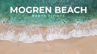 Budva riviera - Mogren beach april 2021