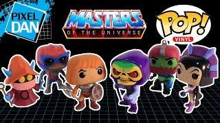 Funko Masters of the Universe Pop Vinyl Figure Collection Unboxing and Review