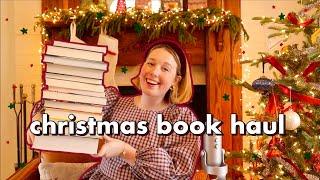 HUGE CHRISTMAS BOOK HAUL 