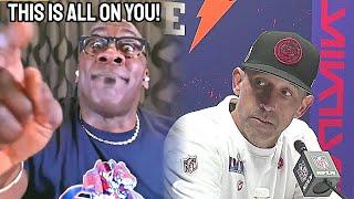 Shannon Sharpe Destroys Kyle Shanahan For Firing Steve Wilks & Blames Him For Super Bowl Loss