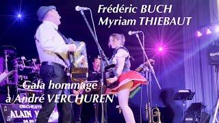 Valse musette, Frédéric BUCH et Myriam THIEBAUT, 27 ème Gala d’accordéon, hommage à André  VERCHUREN