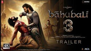 Bahubali 3 - Hindi Trailer | Prabhas vs Yash | S.S. Rajamouli | Anushka Shetty | Tammana | 2024