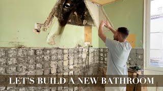 Starting our new BATHROOM RENOVATION  |  CHARENTE LIVING