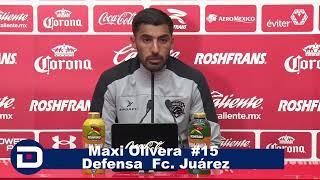 Todos ustedes lo vieron el gol era legítimo: Maxi Olivera #15 Defensa Fc Juárez