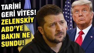 Ukrayna halkı hüsrana uğradı! Zelenskiy Trump'a öyle bir şey sundu ki...