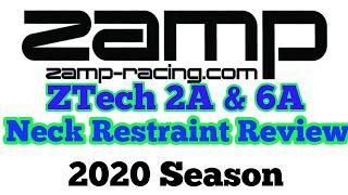 Zamp Racing 2a & 6a ZTech Head and Neck Restraint Review and Try On