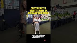 CRISTINE REYES REUNITES WITH EX HUSBAND ALI KHATIBI  #christinereyes #alikhatibi #reunite  #amarah