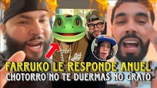  Farruko LE RESPONDE a Anuel "Chotorro no te duermas no grato" | El Dominio y Tempo REACCIONAN