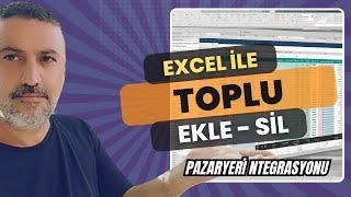 Pazaryeri Entegrasyonu, Excel ile Ürün başlıklarında silme ve ekleme işlemleri nasıl yapılır ?