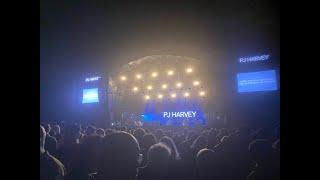 A collection of times I was recording at the PJ Harvey concert in Gunnersbury Park [18/8/2024]