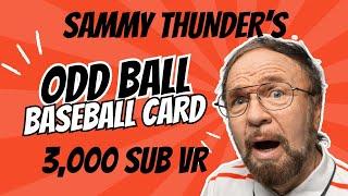 ‎@SammyThunder  3,000 Subscribere VR w/ Rare High-end Hall of Fame Odd Ball Cards.