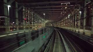 Yurikamome Line over Rainbow Bridge Tokyo