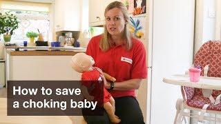 Baby First Aid: How to save a choking baby