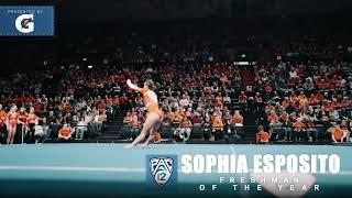 Oregon State's Sophia Esposito earns Pac-12 Freshman of the Year, presented by Gatorade