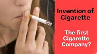 Invention of First Cigarette | First Cigarette Brand #history