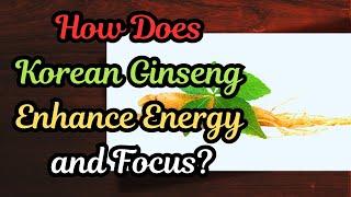 Korean ginseng Spiritual and Medicinal Meaning