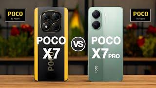 Poco X7 5G Vs Poco X7 Pro 5G