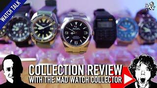 A Mad Watch Collection Review: Rolex, Seiko, Tudor, CWC, Squale & More