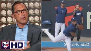 Shohei Ohtani pitching in playoffs? - Mark Derosa on Dodgers rotation for postseason | MLB Network