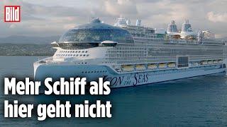 Kreuzfahrt-Riese „Icon of the Seas“: So lange dauert’s von Bug nach Heck