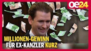 Millionen-Gewinn für Ex-Kanzler Kurz