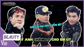 Thai VG quan tâm đến em út HIEUTHUHAI, tâm sự từ chuyện tập thể dục đến ăn uống | Rap Việt 2024