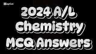 Chemistry MCQ Answers | 2024