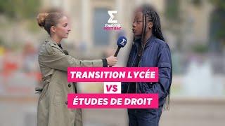 Ta transition entre le lycée et les études de droit