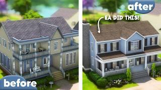 Base Game Home Refresh Update for The Sims 4!