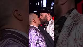 Tyson Fury vs Alexander Usyk face to face hhh