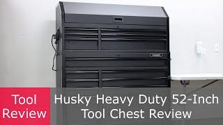 Husky 52 Inch Heavy-Duty Tool Chest And Cabinet Review | Home Depot