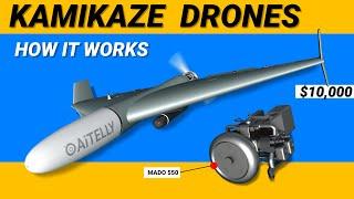 Kamikaze drone Iran Shahed 136 | How it Works