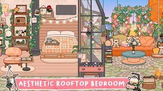 Toca Life World : NEW AESTHETIC ROOFTOP BEDROOM DESIGN | TOCA BOCA UPDATE