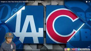 DODGERS FAV OPP REACTS TO Dodgers vs. Cubs Tokyo Series Game Highlights (3/18/25) | MLB Highlights