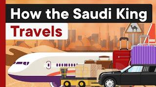 506 Ton Luggage, 1500 Men & 500 Limos: How the Saudi King Travels