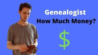 How Much MONEY I Make As a Genealogist (Year 1) | Genealogy is Fun