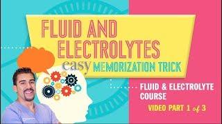 Fluid and Electrolytes Easy Memorization Tricks for Nursing NCLEX RN & LPN