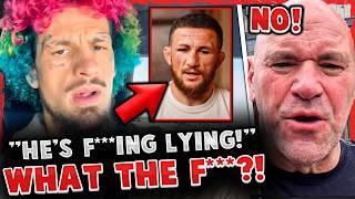 Merab ACCUSED of LYING in NEW INTERVIEW! Dana White SHUTS DOWN interim TITLE FIGHT! UFC 306