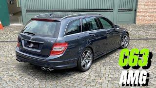 MERCEDES-BENZ C63 AMG: perua pra ir ao mercado ou rodar a 300 km/h