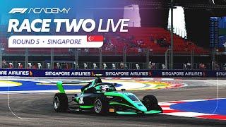 LIVE: Race 2 | Singapore 2024 | F1 Academy