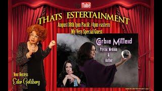 THATS ESTERTAINMENT  PSYCHIC MEDIUM AND AUTHOR CORBIE MITLEID