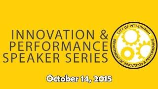 Department of Innovation & Performance Speaker Series: FORCE & P.E.A.C.E. with Dance - 10/14/15