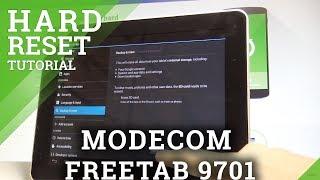 How to Factory Reset MODECOM FREETAB 9701 - Wipe Data / Format |HardReset.Info