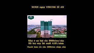 Bình Dương - Nhà ở xã hội ngay VINCOM Dĩ An