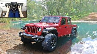 Jeep Gladiator Rubicon - Forza Horizon 5 (Steering Wheel + Shifter) Gameplay