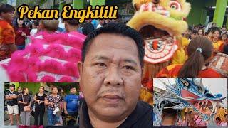 PESTA JUNTOI/LAYONG(CAP GO MEH) DI PEKAN ENGKILILI CUKUP MERIAH (PART 1) #ukaisenangkasenang