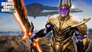 GTA 5 - King Thanos Destroyed Los Santos City