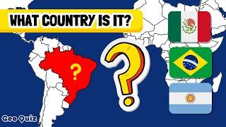 Guess The Country On The Map | Geography Quiz | Quiz Show